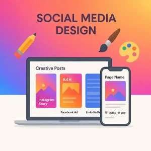 Social Media Design – Standard Monthly Package