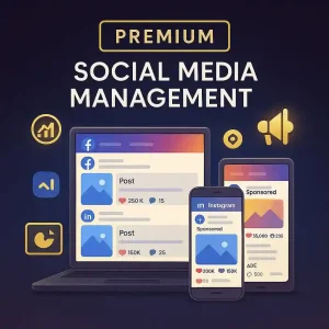 Social Media Management Premium Monthly Price